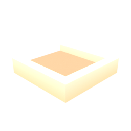 Roof Flat Border End